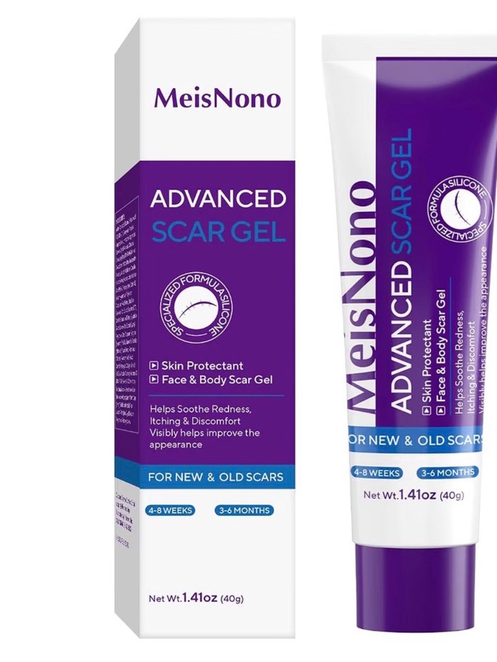 Advanced Scar Gel – Purple | Face & Body Scar Treatment